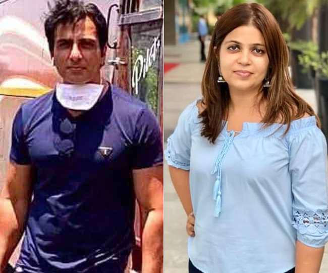 बड़ी खबर: चुनाव से पहले कांग्रेस की बल्ले बल्ले, सोनू सूद की बहन ने थामा 'हाथ'