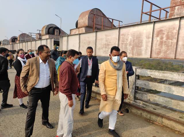 सिलावट ने किया कोलार डैम का निरीक्षण