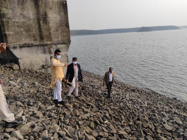 सिलावट ने किया कोलार डैम का निरीक्षण
