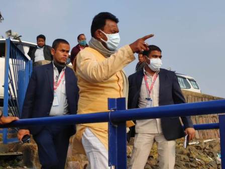 सिलावट ने किया कोलार डैम का निरीक्षण