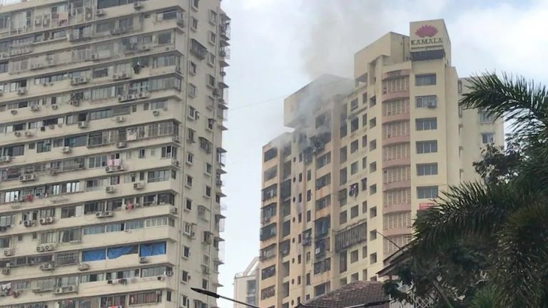 Fire in Mumbai