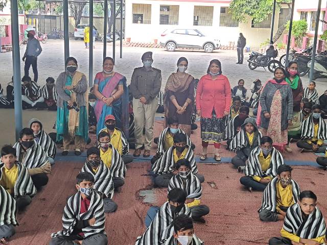 उत्साह के साथ एसपीसी कैडेट्स ने जानी "तिरंगे" की कहानी