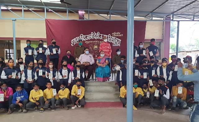 उत्साह के साथ एसपीसी कैडेट्स ने जानी "तिरंगे" की कहानी
