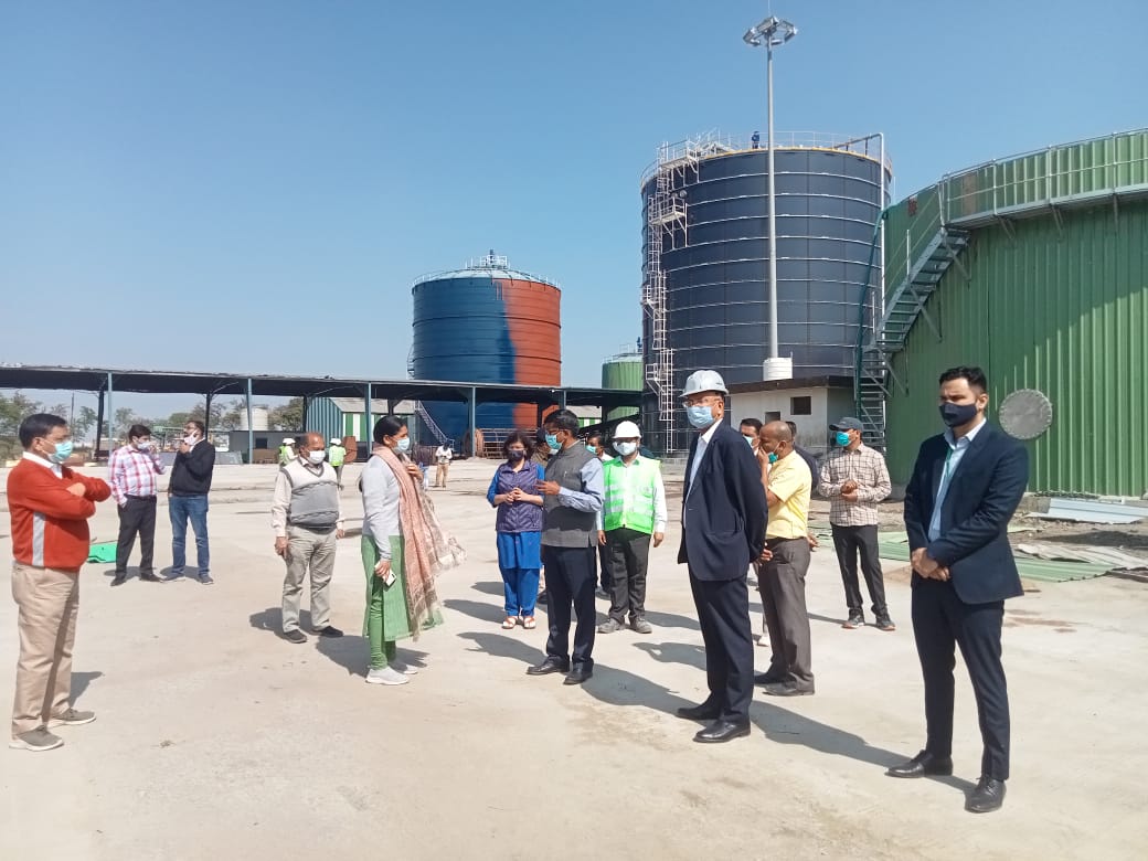 waste to bio CNG gas plant