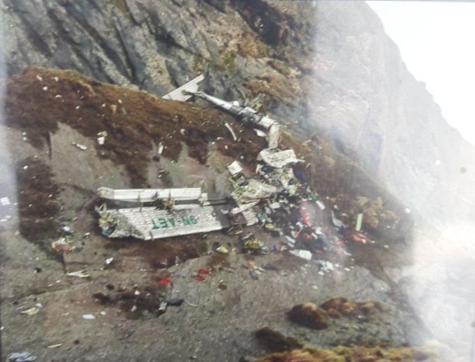 Nepal Plane Crash : दुर्घटनाग्रस्त हुए विमान का मिला मलबा, तस्वीरें आई सामने