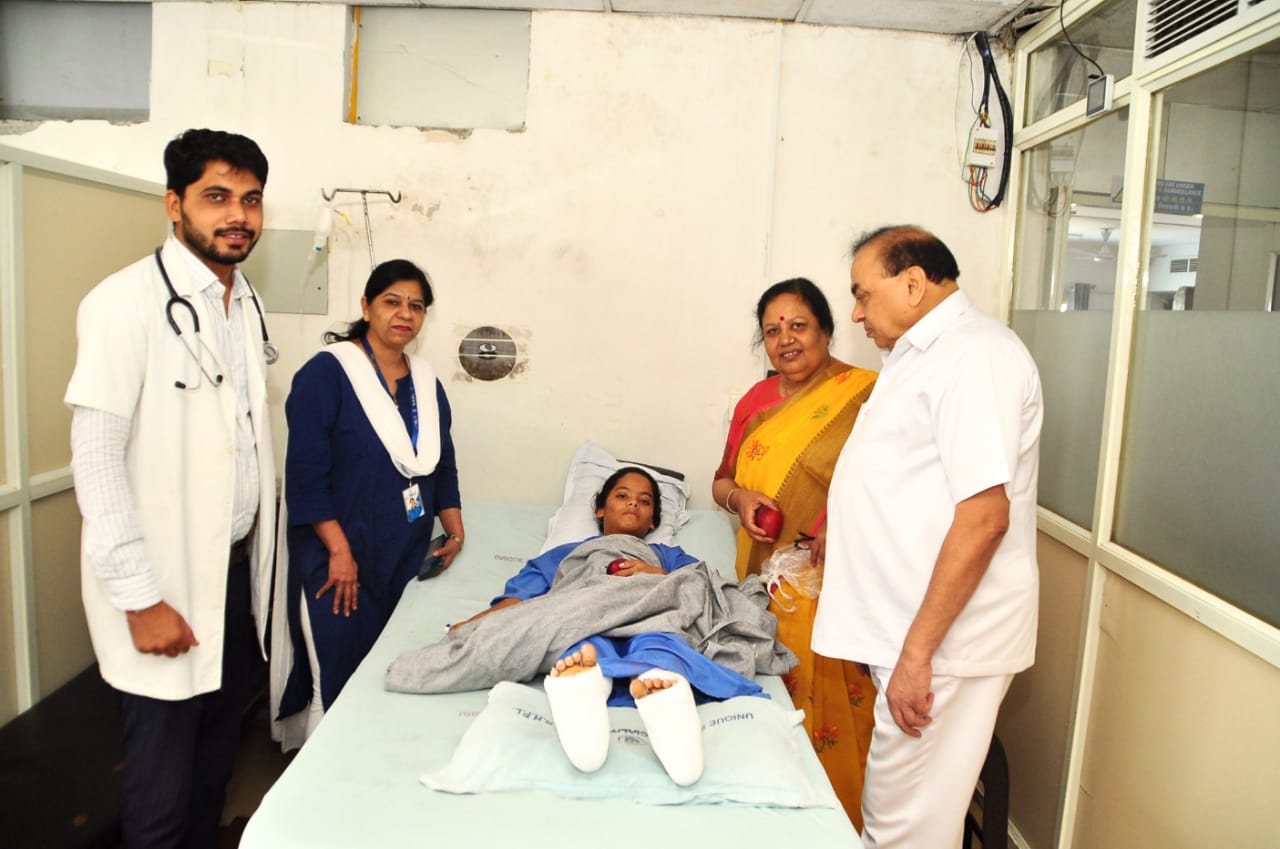 Jain society, Surgery of disabled children, disabled children , indore, indore news, indore hindi news, 
