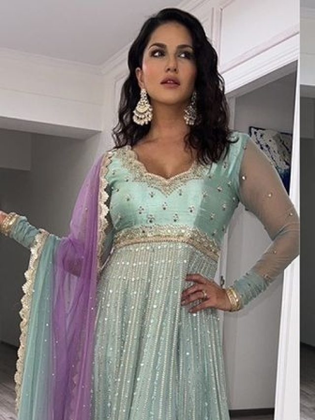 सुपर बोल्ड क्वीन Sunny Leone ने पहना सलवार सूट, तस्वीरें वायरल