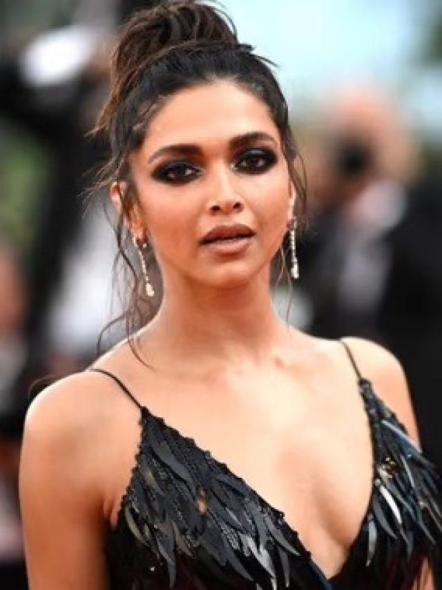 कान्स रेड कारपेट पर Deepika Padukone ने ब्लैक गाउन में ढाया कहर,फोटो वायरल