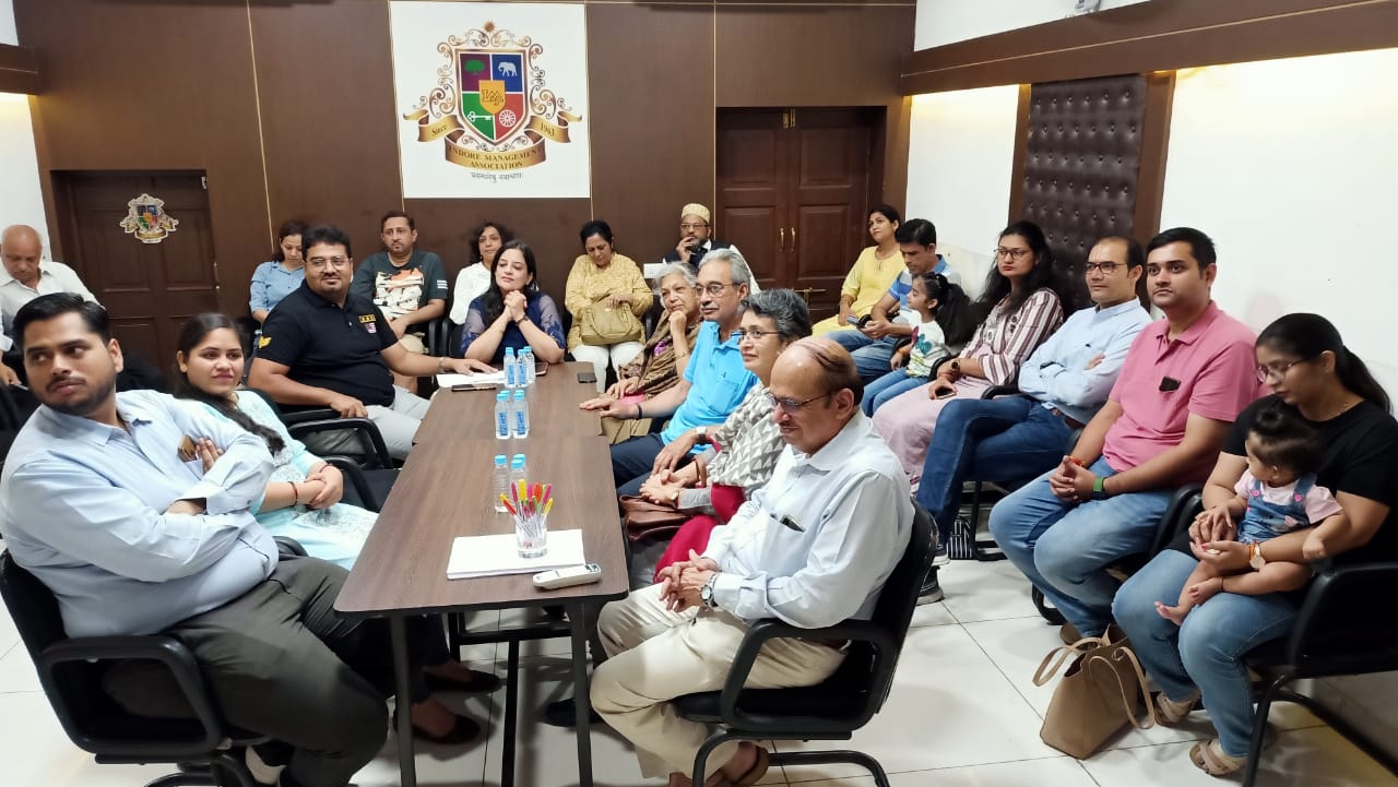 इंदौर प्रबंधन एसोसिएशन ने किया ब्रेकफास्ट कपल मीट का अयोजन, ईसी सदस्य आईएमए ने किया सत्र का संचालन