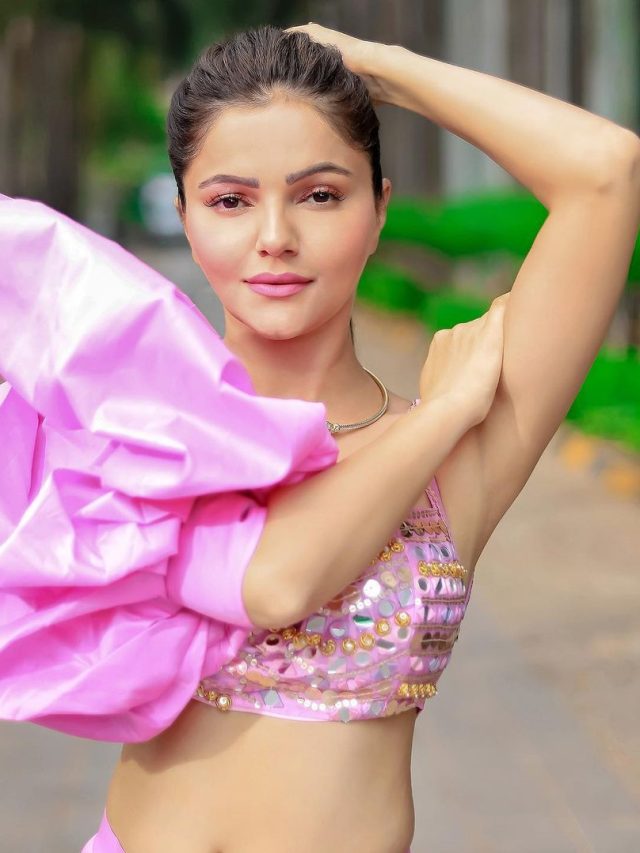 Pink ड्रेस पहन Rubina Dilaik ने दिखाए दिलकश अंदाज, तस्वीरें देख फैंस की उड़ी नींद