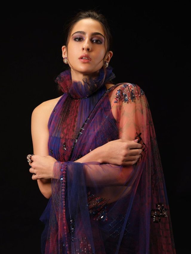 Sara Ali Khan ने खूबसूरती से जीता फैंस का दिल, दिखाया देसी अंदाज