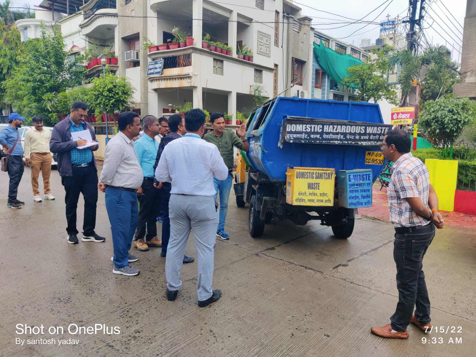 कर्नाटक के हुबली नगर म्युनिसिपल कॉपोरेशन के महापौर व अन्य अधिकारियो ने देखा इंदौर का सॉलिड वेस्ट मेनेजमेंट, बायो सीएनजी प्लांट का किया अवलोकन