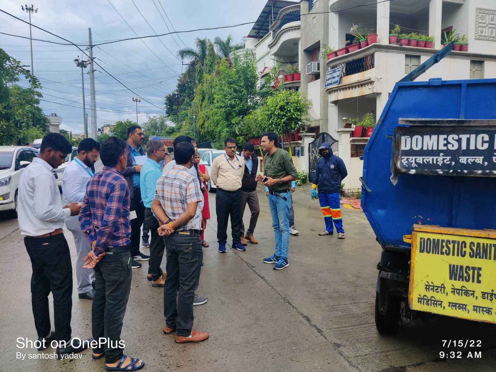 कर्नाटक के हुबली नगर म्युनिसिपल कॉपोरेशन के महापौर व अन्य अधिकारियो ने देखा इंदौर का सॉलिड वेस्ट मेनेजमेंट, बायो सीएनजी प्लांट का किया अवलोकन