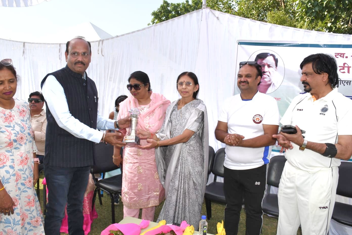 स्व.महेशचंद्र गुप्ता स्मृति ट्वेंटी मैत्री क्रिकेट मुकाबला, मीडिया मास्टर्स ने पहले बल्लेबाजी कर दर्ज की जीत