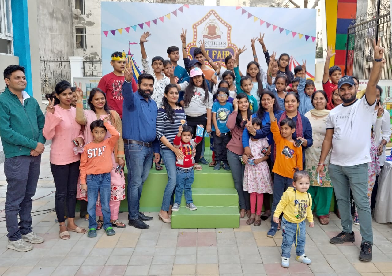 Indore : ऑर्किड्स द इंटरनेशनल स्कूल ने आयोजित किया फन फेयर, पैरेंट्स और बच्चों ने लिया बढ़ - चढ़ कर भाग