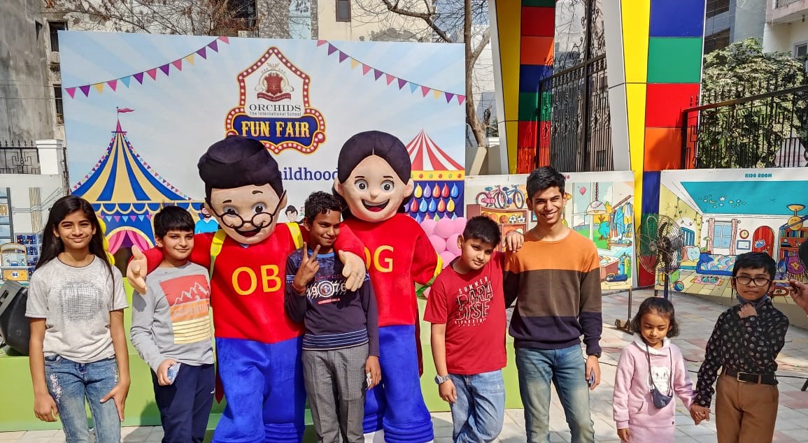 Indore : ऑर्किड्स द इंटरनेशनल स्कूल ने आयोजित किया फन फेयर, पैरेंट्स और बच्चों ने लिया बढ़ - चढ़ कर भाग