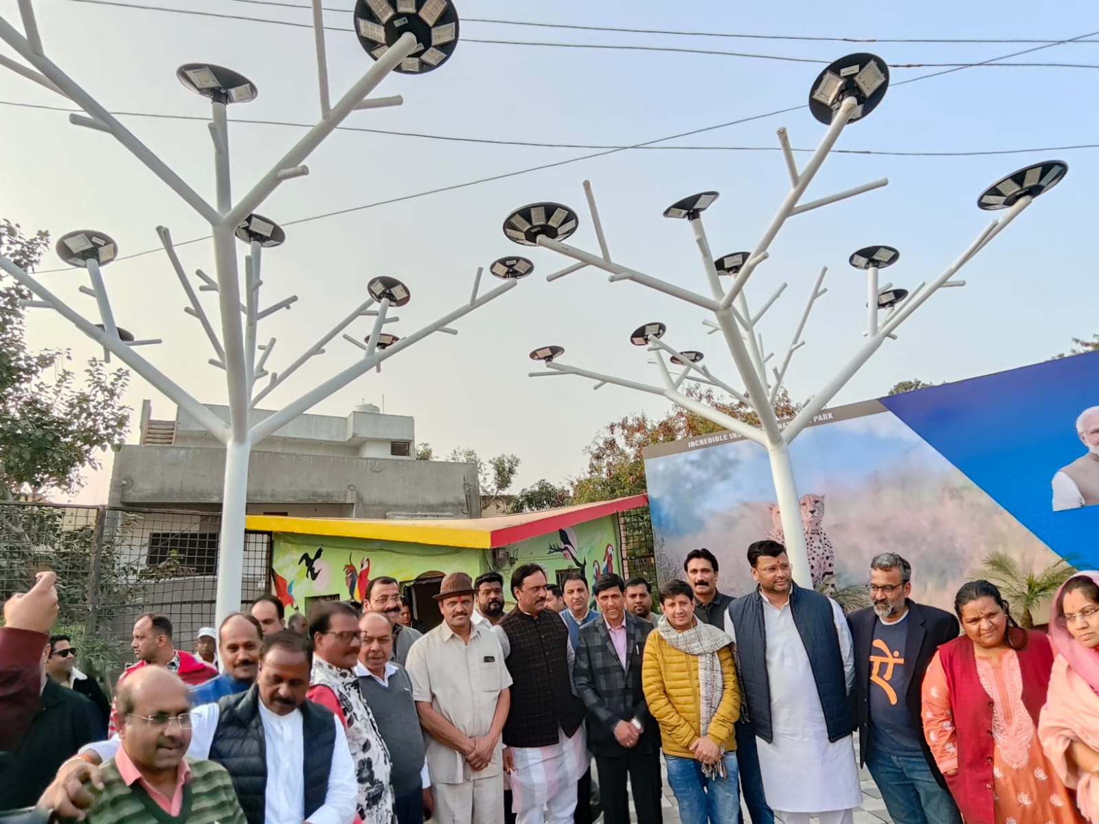 महापौर भार्गव व विधायक हार्डिया ने प्रवासी भारतीय सम्मेलन की तैयारियों का किया निरीक्षण