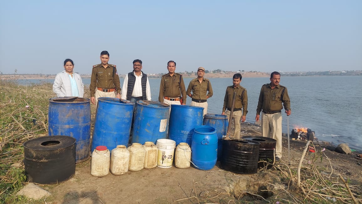 इंदौर: आबकारी विभाग द्वारा अवैध मदिरा के विरूद्ध की गई प्रभावी कार्यवाही