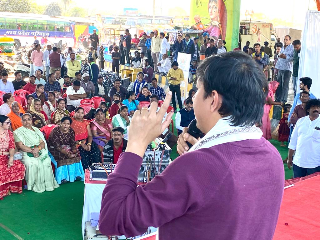 इंदौर : नंदा नगर की तरह वार्ड 64 को करेंगे विकसित - विधायक आकाश विजयवर्गीय