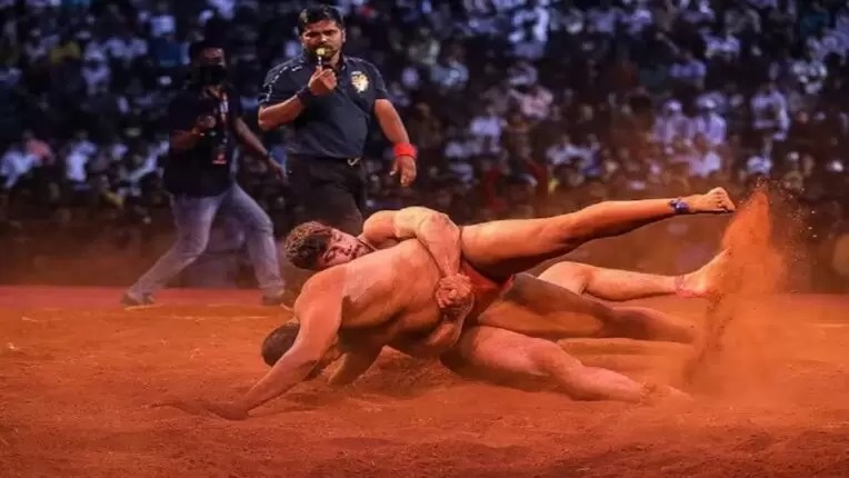 Kesari wrestling competition