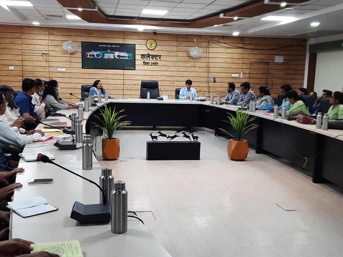 Indore: अपर कलेक्टर की अध्यक्षता में जिला स्तरीय टास्क फोर्स की बैठक सम्पन्न