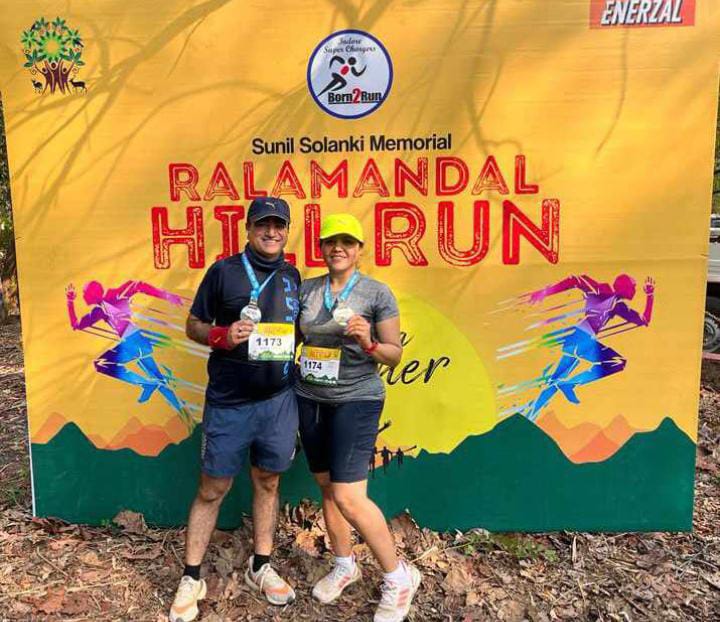 Ralamandal Hill Run Event : रालामंडल के शुद्ध वातावरण और हरे-भरे जंगल में हिल रन इवेंट का आयोजन, शहर के कई प्रोफेशनल लोगों ने लगाई दौड़