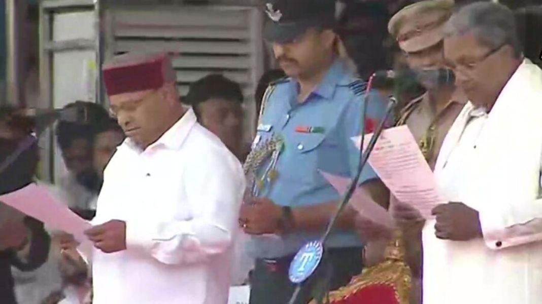 karnataka oath taking ceremony: