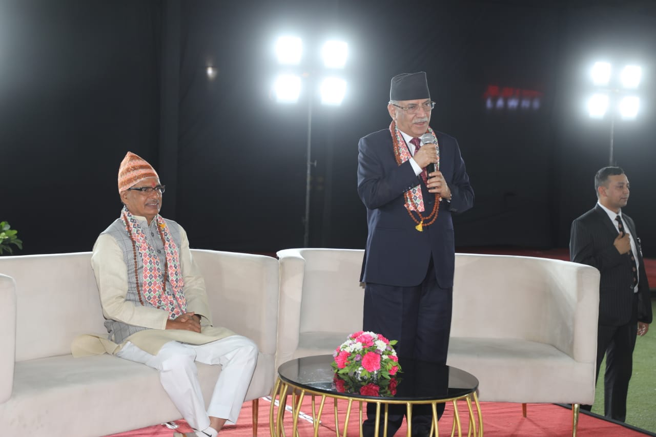 भारत और नेपाल के बीच संबंधों में नए इतिहास की शुरूआत - पीएम प्रचंड