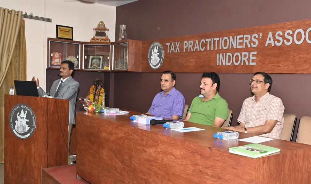 टीपीए की आयोजित कार्यशाला में शैलेंद्र पोरवाल बोले - GST के प्रावधानों का हिसाब-किताब रखना मुश्किल