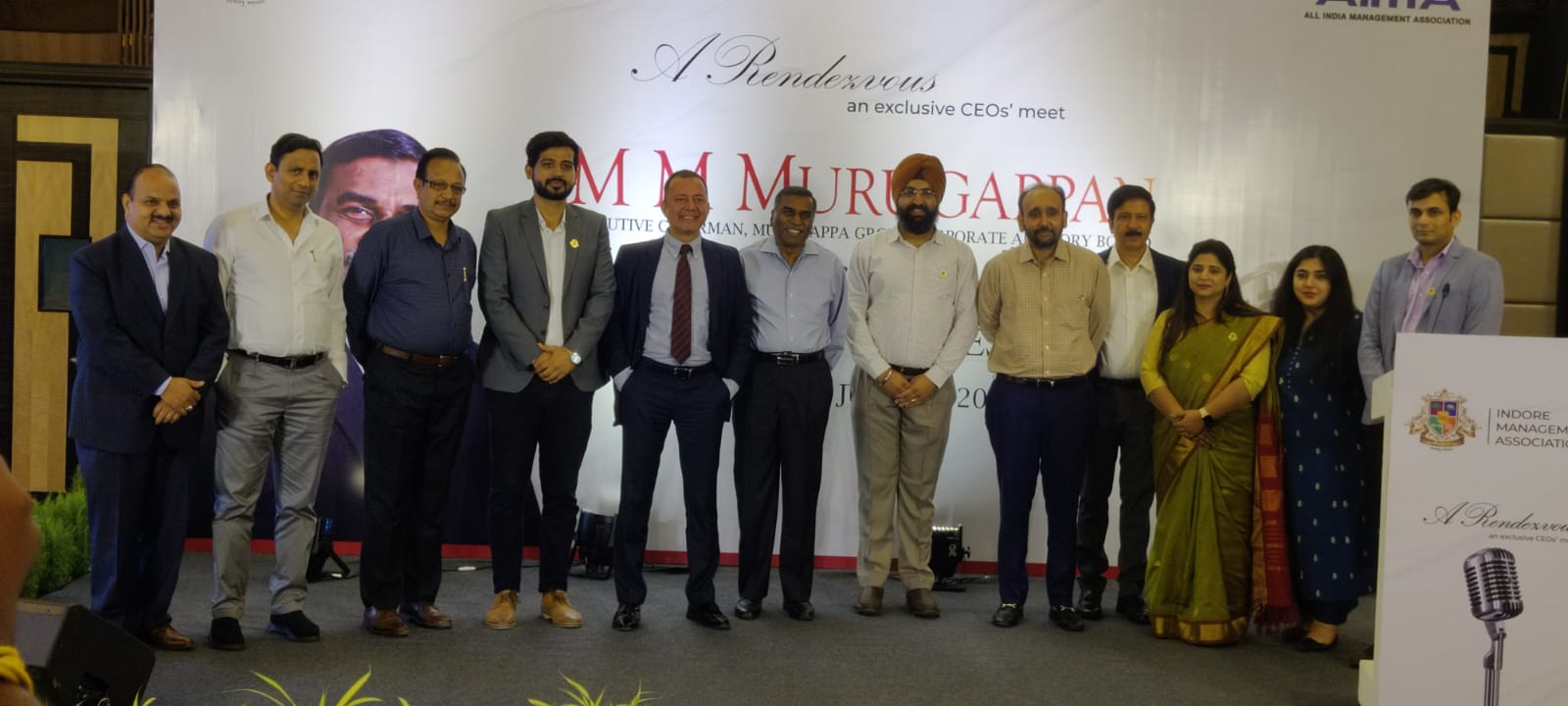 इंदौर मैनेजमेंट एसोसिएशन ने 'कल्चर ऑफ क्रिएटिंग फॅमिली बिजनेस' विषय पर विशेष सीईओ डिनर मीट की मेजबानी की