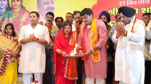 संजय शुक्ला करवा रहे रुद्राभिषेक महोत्सव का आयोजन, आज कमलनाथ और दिग्विजय सिंह भी पहुंचेंगे, करेंगे रुद्राभिषेक