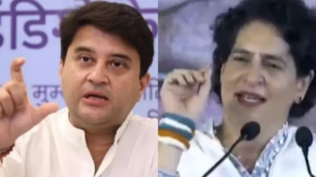सिंधिया ने प्रियंका को बताया मेहमान, बोले-जिन्होंने इतिहास नहीं पढ़ा वो आज बातें करते हैं, मुझे किसी को प्रमाणपत्र देने की जरूरत नहीं