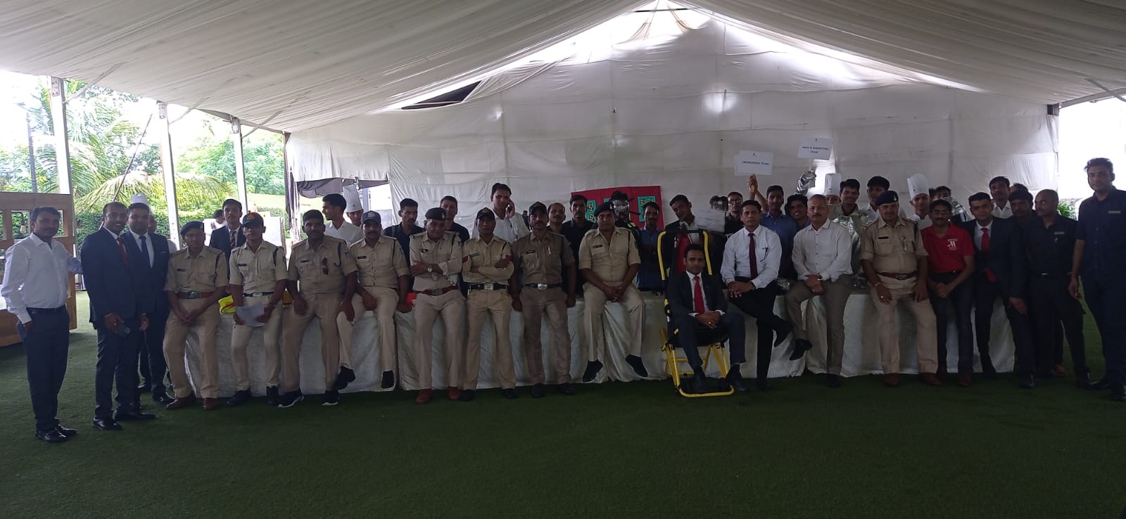 Indore news: G-20 की मीटिंग के मद्देनजर सुरक्षा व्यवस्था को ध्यान में रखते हुए, पुलिस द्वारा होटल मैरियट में की गई माँक ड्रिल