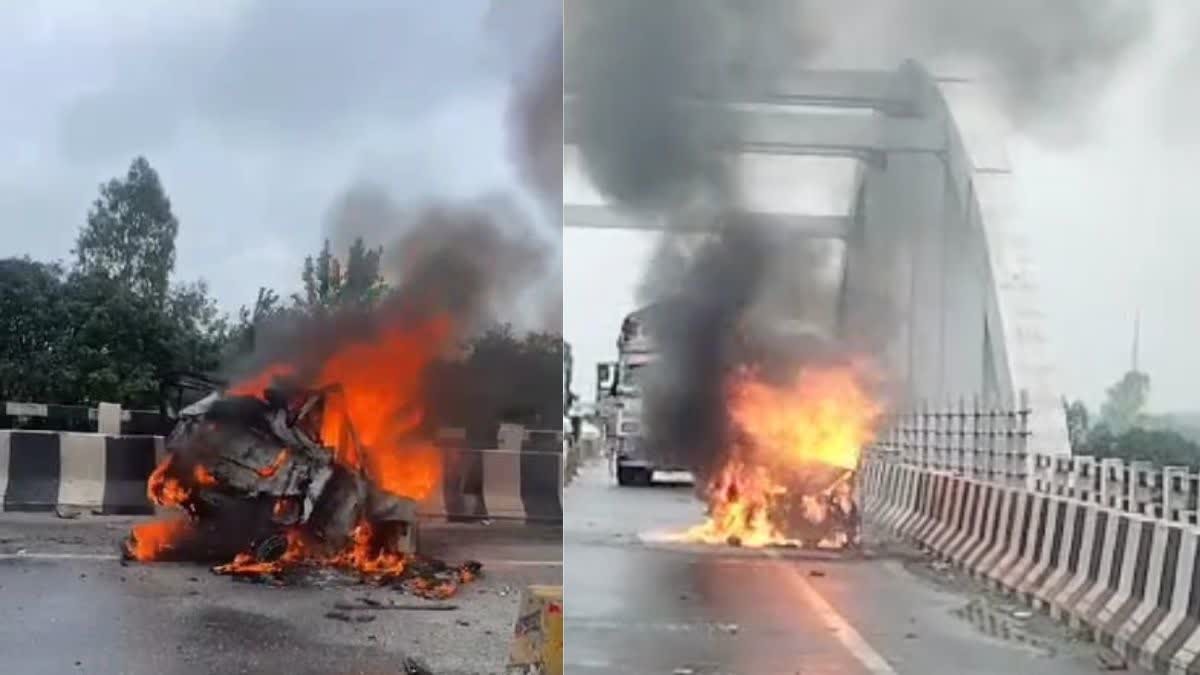 Breaking News : सहारनपुर में दर्दनाक सड़क हादसा, कार में ज़िंदा जले एक ही परिवार के 4 लोग, मौके पर मौत