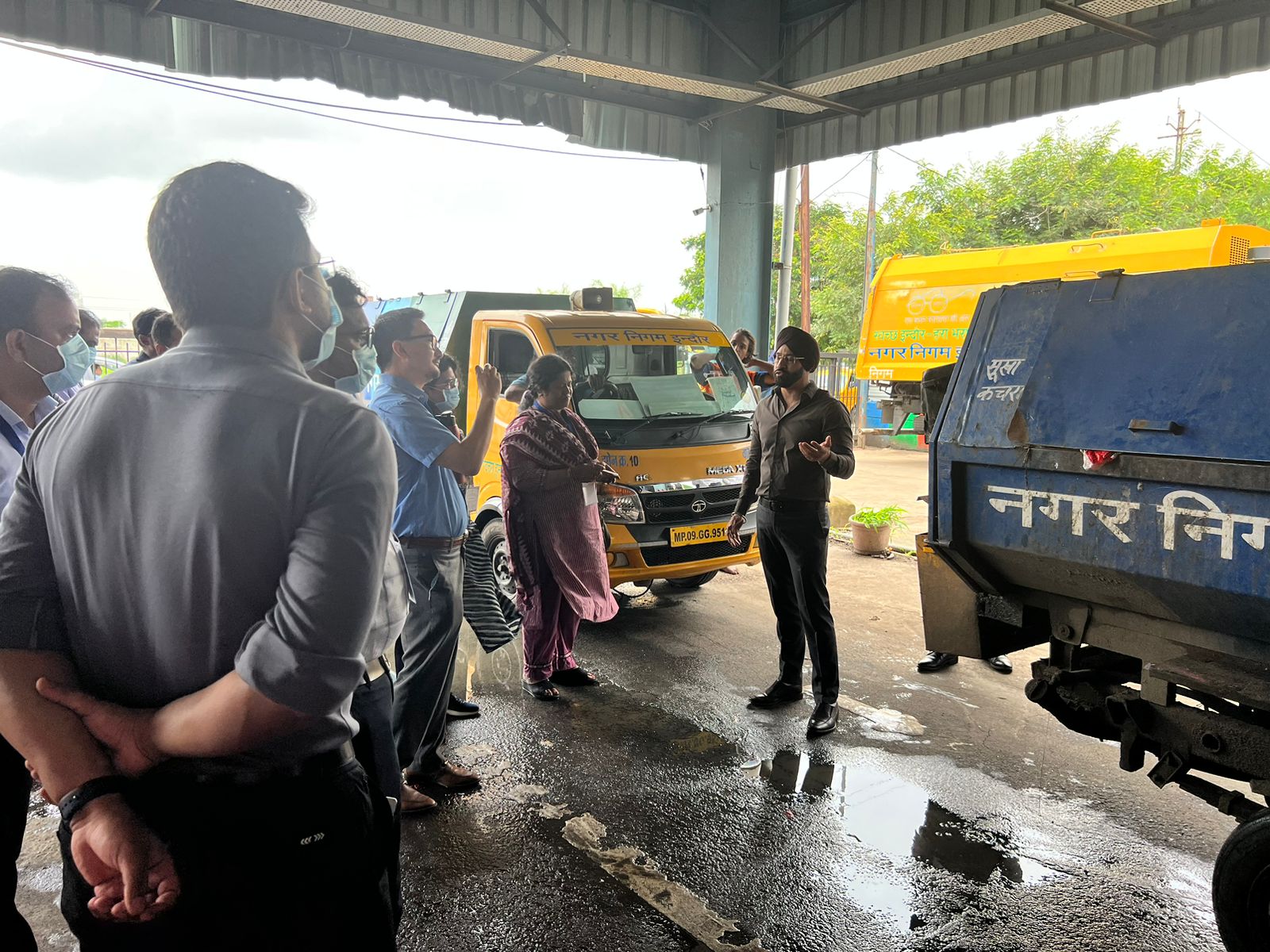18 से अधिक राज्यो के भारतीय प्रबंधन संस्थान के प्रशानिक अधिकारी, सीएमओ ने देखा इंदौर का सॉलिड वेस्ट मेनेजमेंट