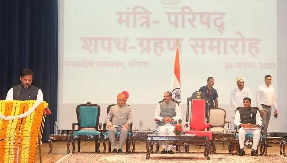 Breaking News : CM शिवराज ने नव नियुक्त मंत्रियों को बांटे प्रभार