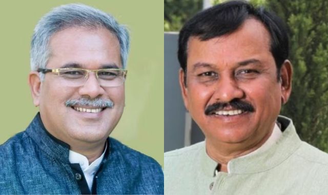 CG Election 2023 : चाचा-भतीजे में होगी चुनावी टक्कर, CM भूपेश बघेल के खिलाफ BJP ने विजय बघेल को मैदान में उतारा