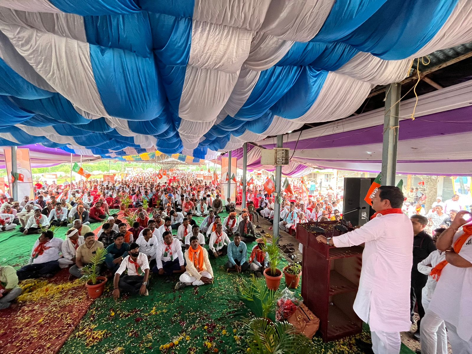 IDA अध्यक्ष जयपाल सिंह चावड़ा ने पानसेमल विधानसभा में आयोजित BJP कार्यकर्ता सम्मेलन में कार्यकर्ताओं को संबोधित किया