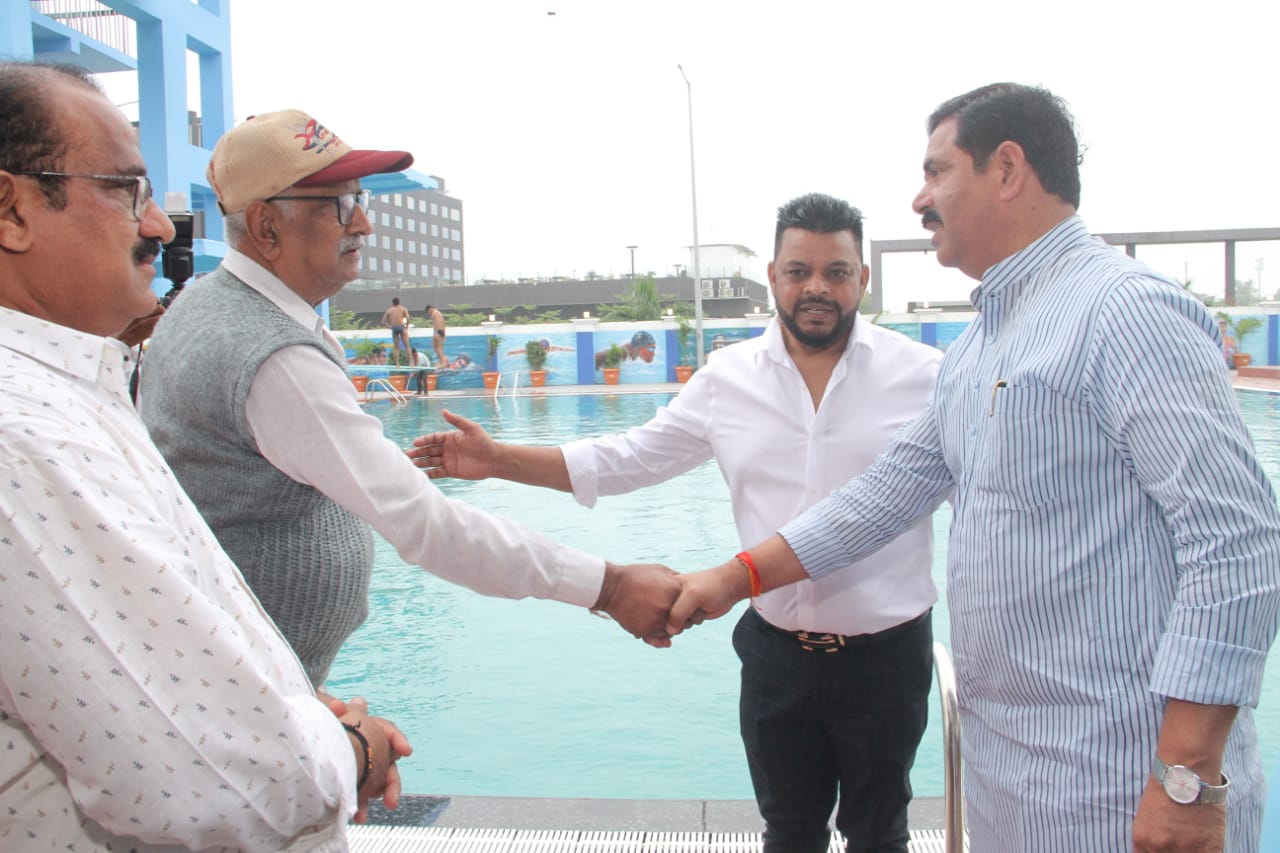 शहर को 22 करोड़ से निर्मित अंतरराष्ट्रीय स्तर के स्विमिंग पूल की मिलेगी सौगात, सफल परीक्षण संपन्न