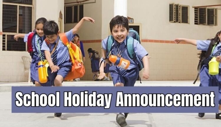 School Holiday, School Holiday 2024, Holiday News, Holiday 2024