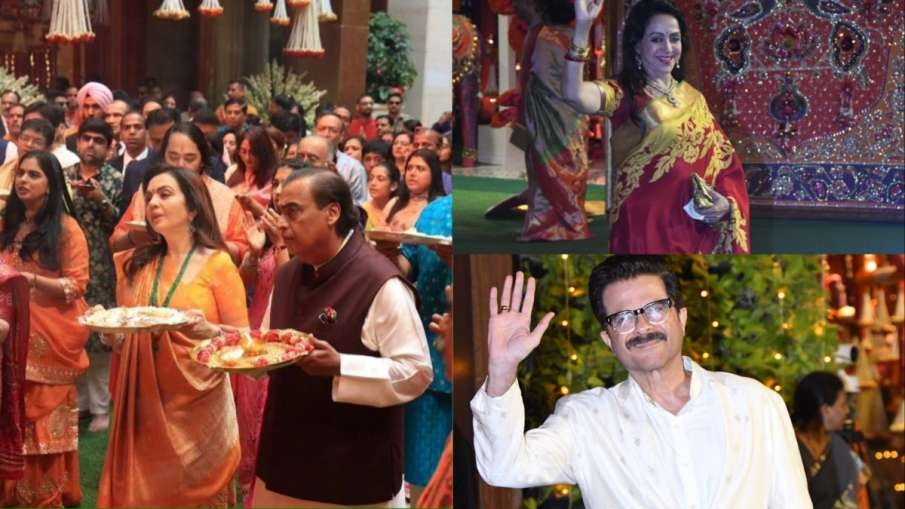मुकेश अंबानी के घर हुआ गणेश उत्सव का आयोजन, बप्पा के दर्शन को पहुंचे कई सितारे