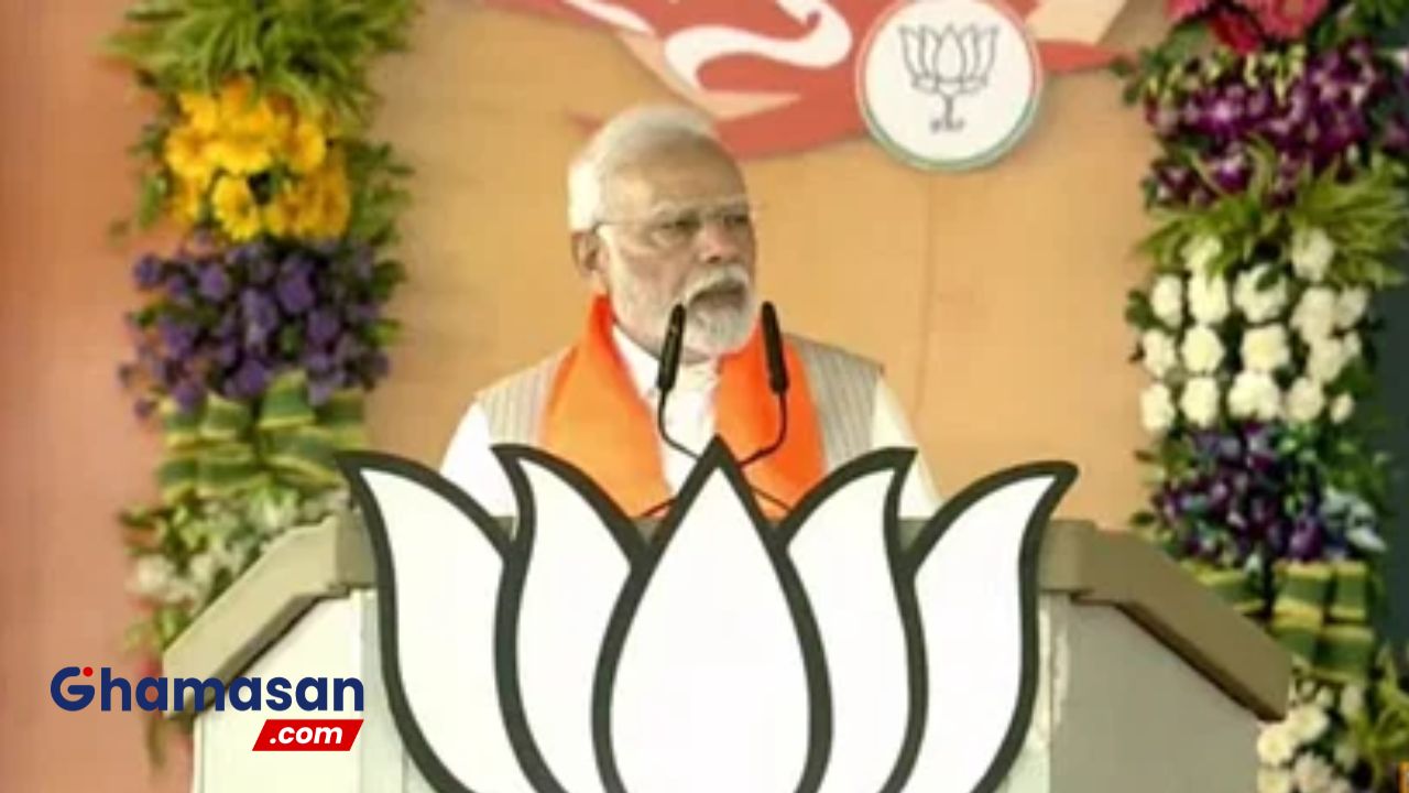 Breaking News: प्रधानमंत्री नरेंद्र मोदी ने कांग्रेस पर साधा निशाना, कहा "कांग्रेस जंग लगा हुआ वह लोहा जो बारिश में रखा खत्म हो जाता है"