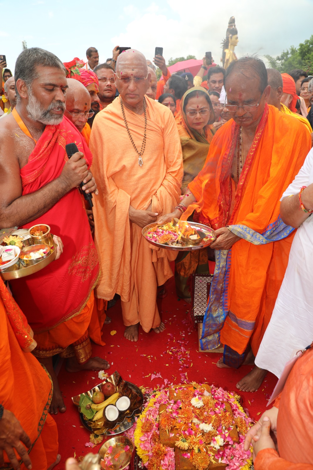 विश्व को शांति और एकता का संदेश देगी एकात्मता की प्रतिमा- मुख्यमंत्री शिवराज