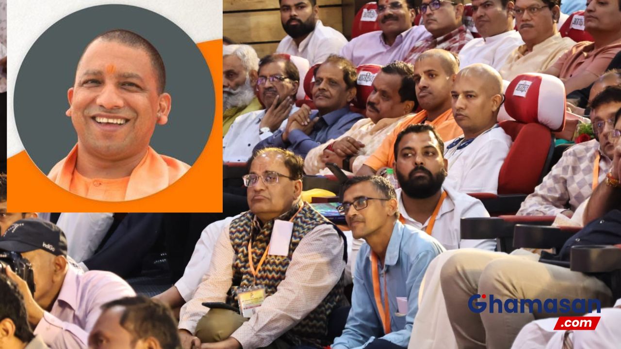रामस्वरूप मूंदड़ा ने जब योगी को पढाया यह वायरल मैसेज, तो मंद मंद मुस्कुरा उठे योगी
