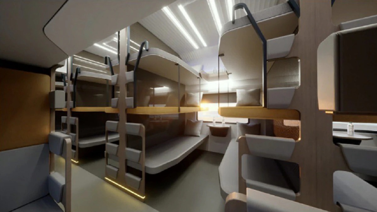 Vande Bharat Sleeper Coach का ये है शानदार क्लासी लुक, आधुनिक सुविधाओं से है भरपूर