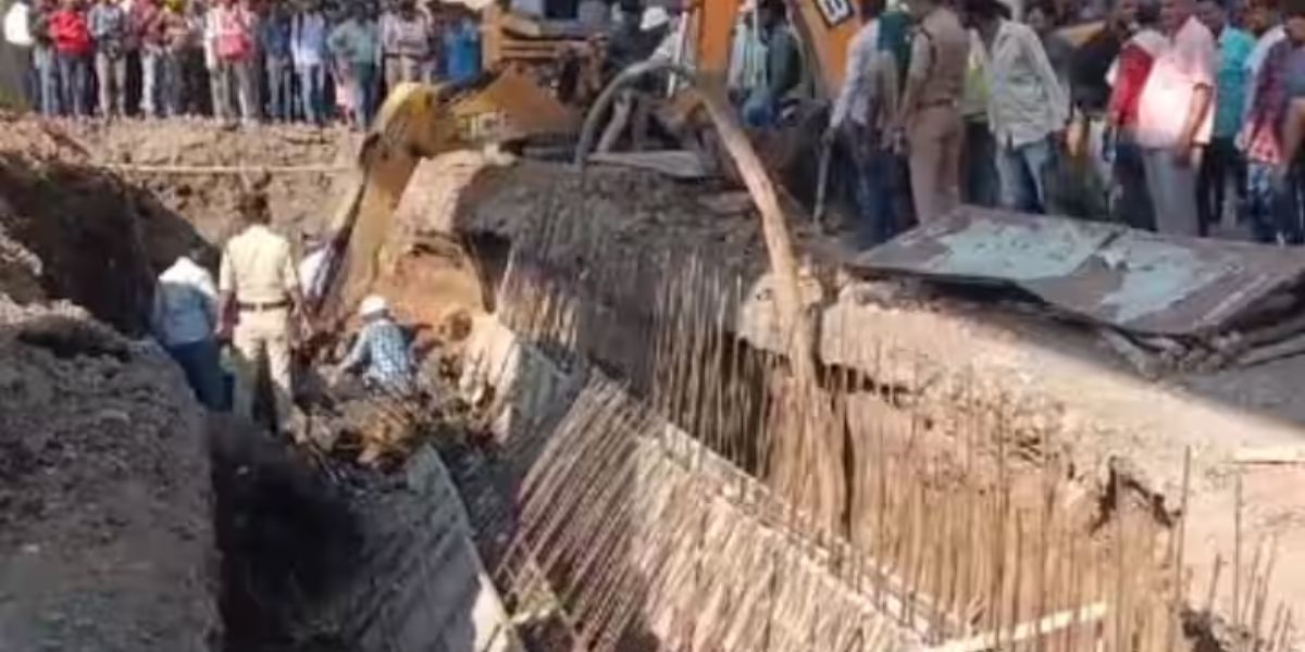 जबलपुर : प्रदेश के सबसे बड़े फ्लाईओवर पर हादसा, मलबे में दबने से 1 की मौत, 6 घायल