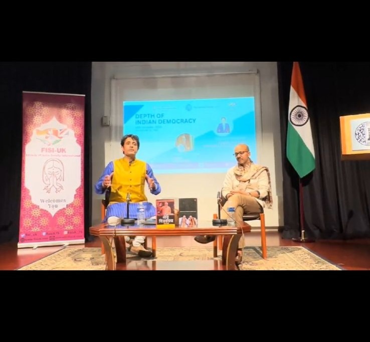 लंदन में Pradeep Bhandari ने 'भारतीय लोकतंत्र' की ताकत को किया प्रकट