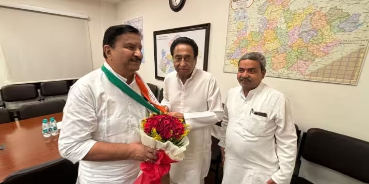 चुनाव से पहले इस दिग्गज की कांग्रेस में हुई वापसी, पीसीसी चीफ कमलनाथ ने दिलवाए सदस्यता