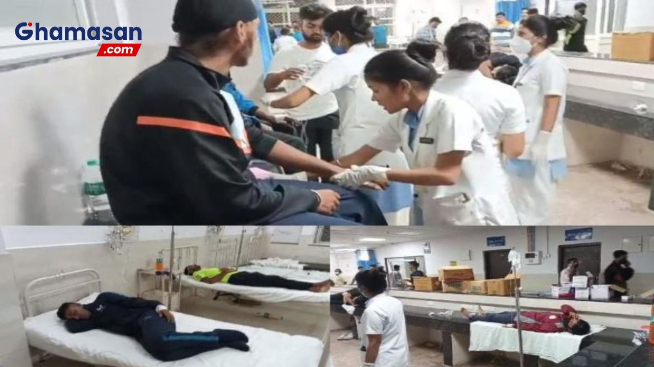 LNIPE के छात्रों को फूड पॉइजनिंग, तबीयत बिगड़ने के बाद अस्पताल में किया भर्ती