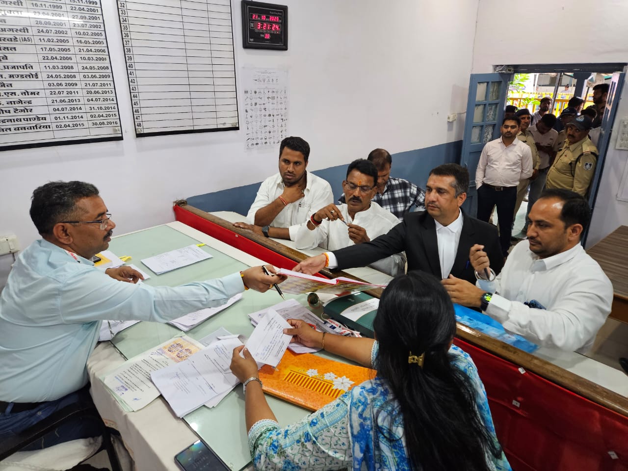 MP Election : सांवेर से तुलसी सिलावट ने नामांकन दाखिल किया